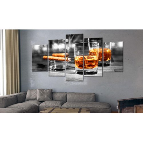 Billede - Cigars and whiskey