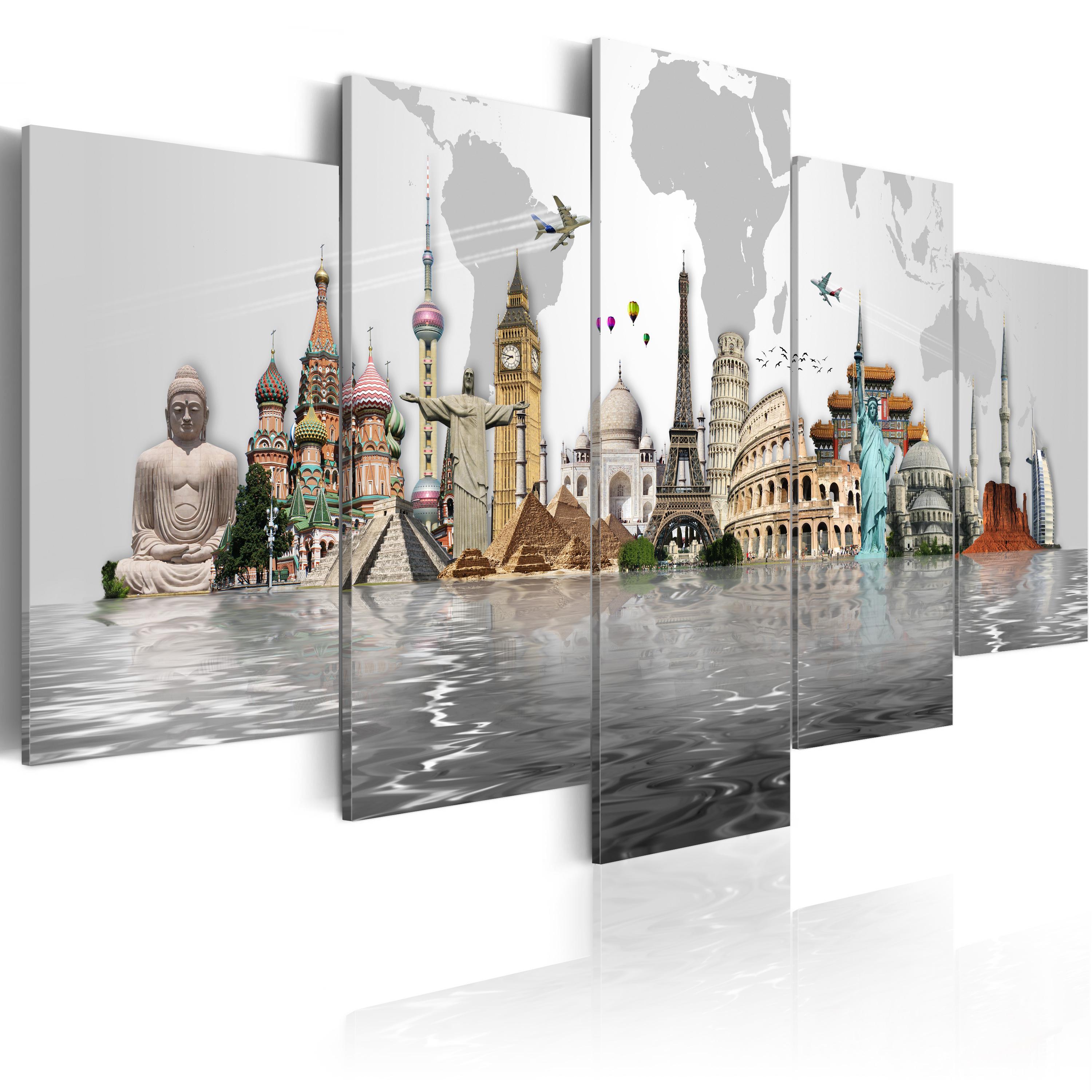 Billede - Cultural monuments - 100 x 50 cm - Premium Print