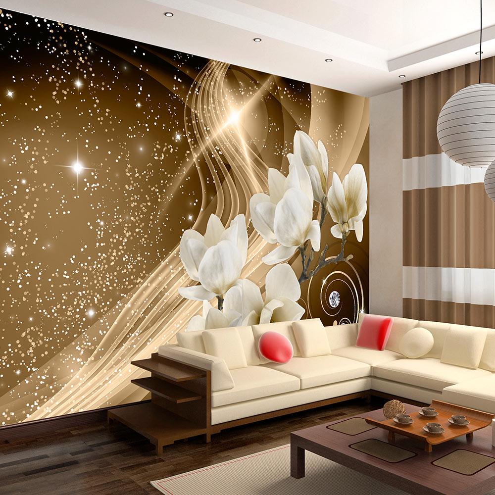 Fototapet - Golden Milky Way - 250 x 175 cm - Premium