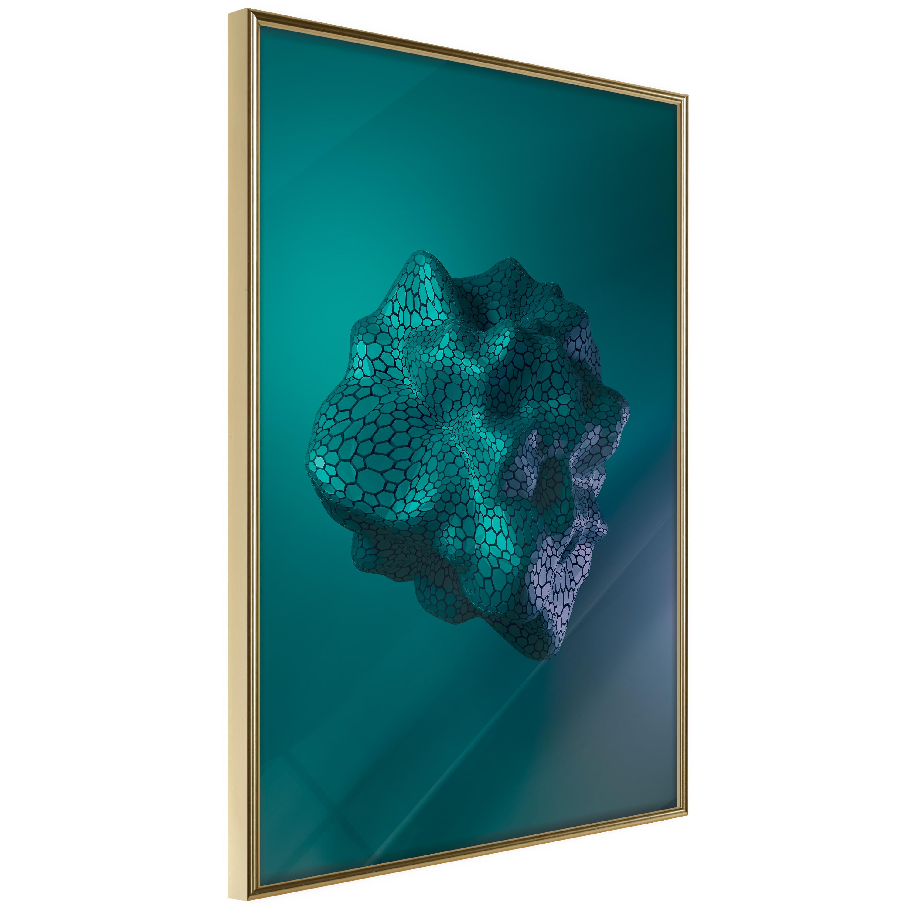 Plakat - Gamma - 40 x 60 cm - Guldramme
