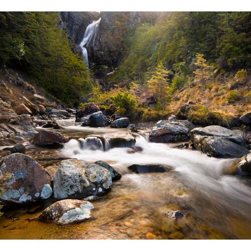 Fototapet - Ohakune - Waterfalls in New Zealand