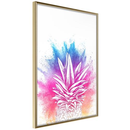 Plakat - Colourful Pineapple