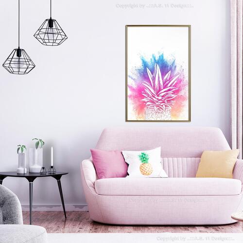 Plakat - Colourful Pineapple
