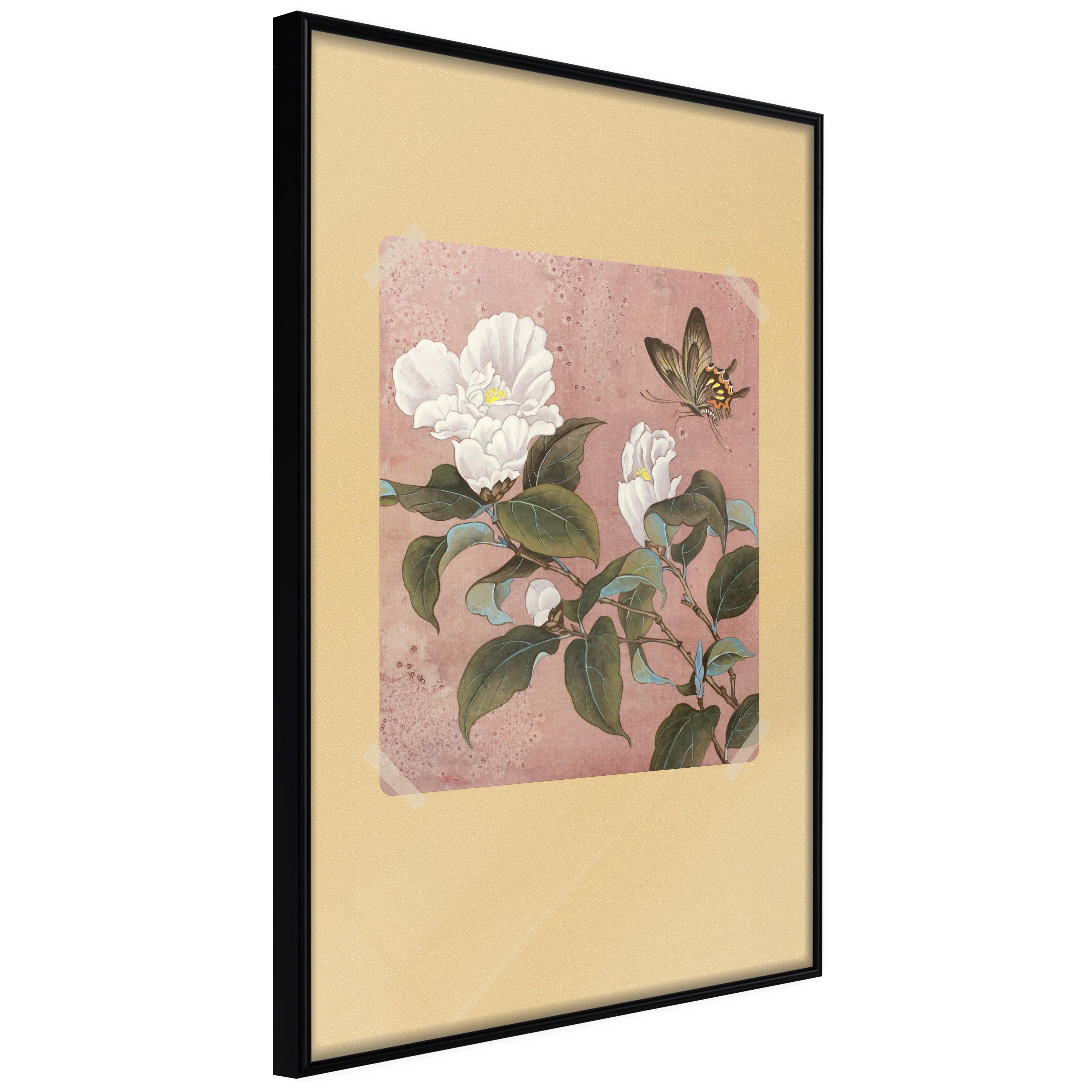 Plakat - Azalea Flower - 20 x 30 cm - Sort ramme