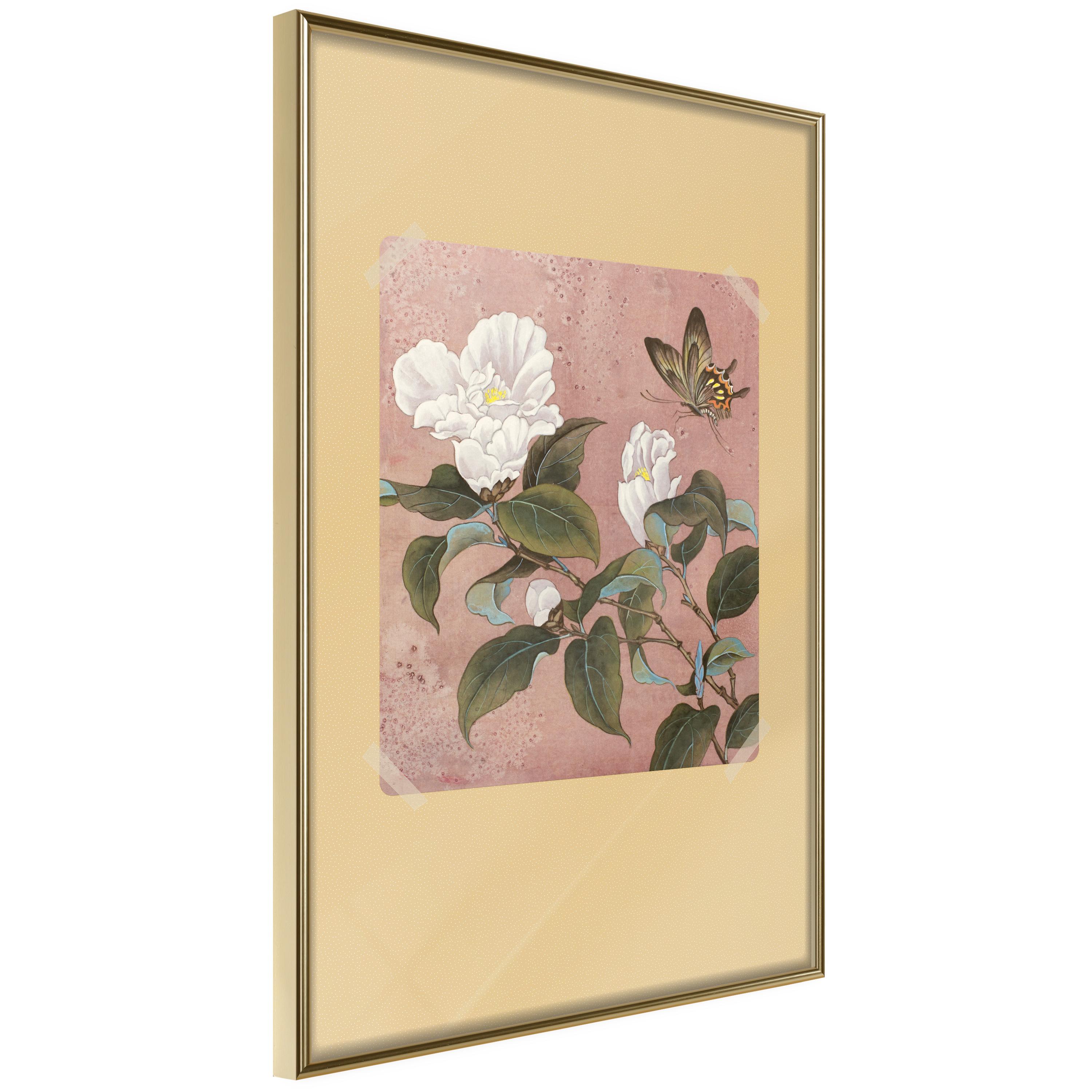 Plakat - Azalea Flower - 20 x 30 cm - Guldramme