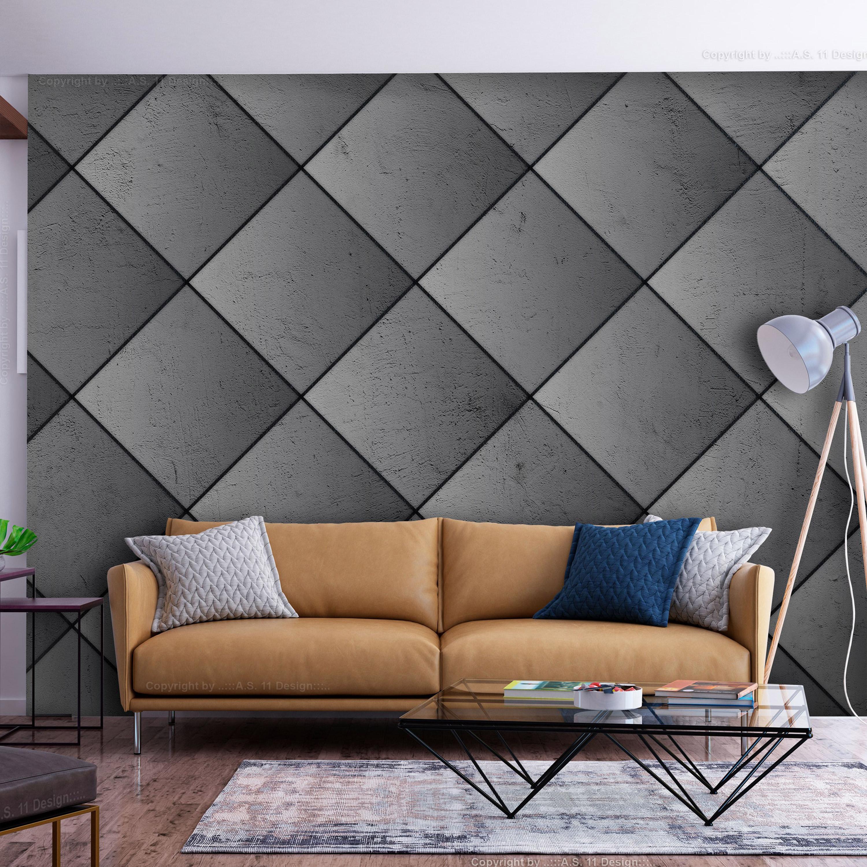 Fototapet - Concrete Geometry - First Variant - 250 x 175 cm - Standard