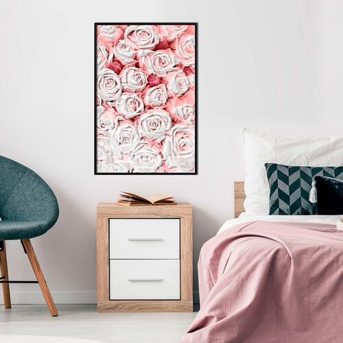 Plakat - White Roses