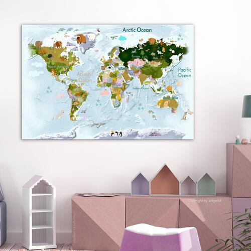 Billede - World Animals (1 Part) Wide