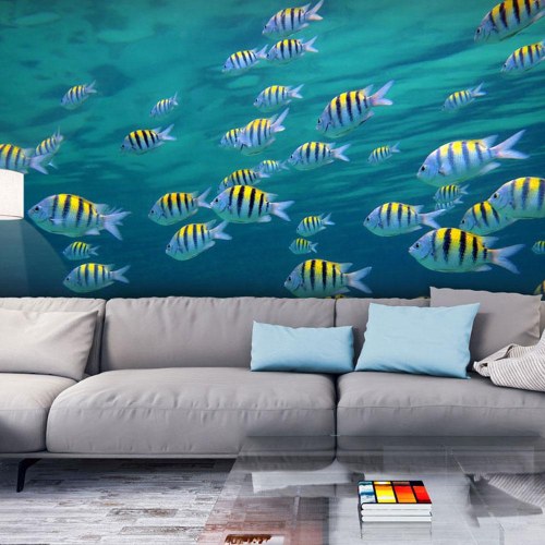 Fototapet - Underwater landskab - Caribbean