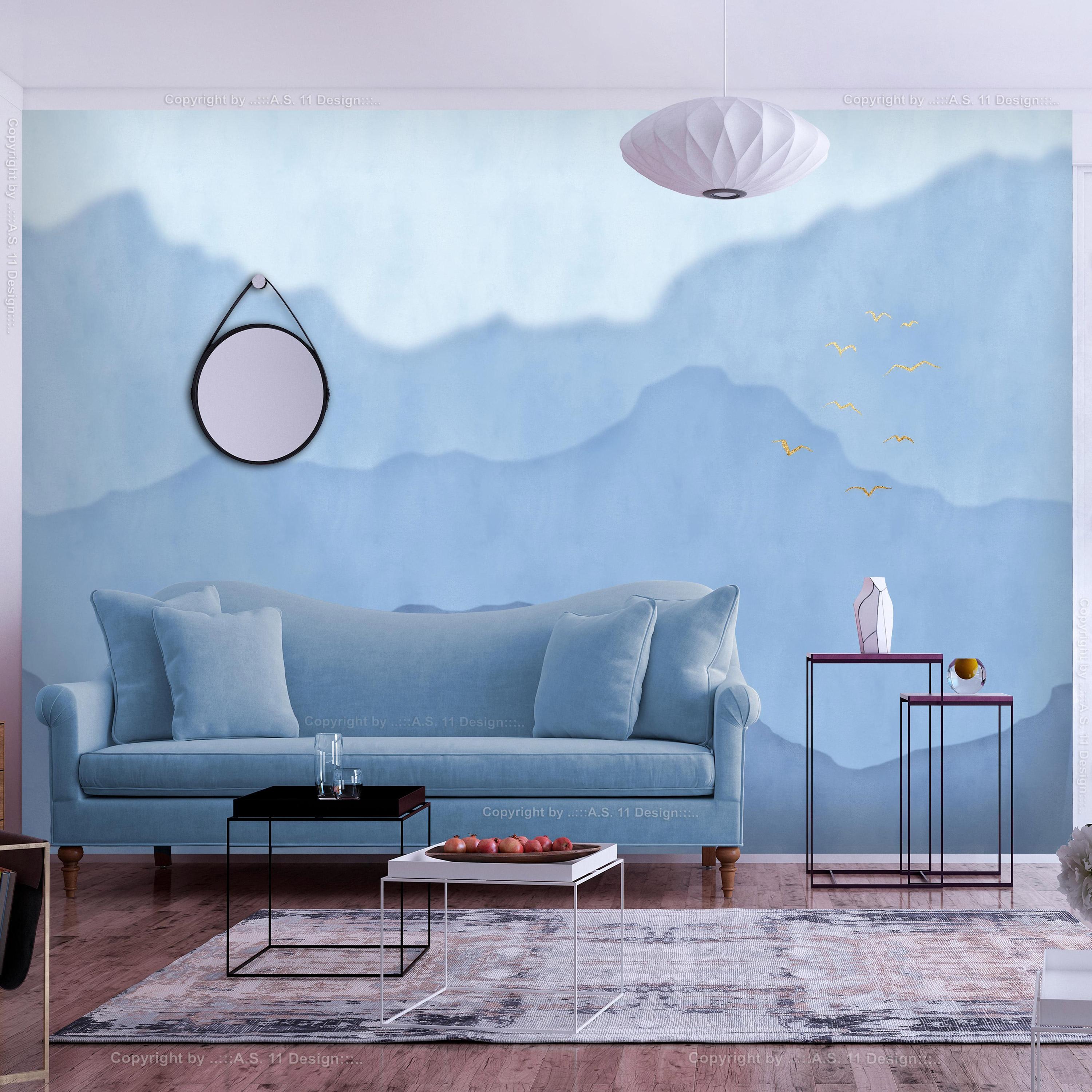 Fototapet - Mountain Climate - 98 x 70 cm - Selvklæbende