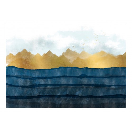 Fototapet - Dawn in the Mountains - Second Variant