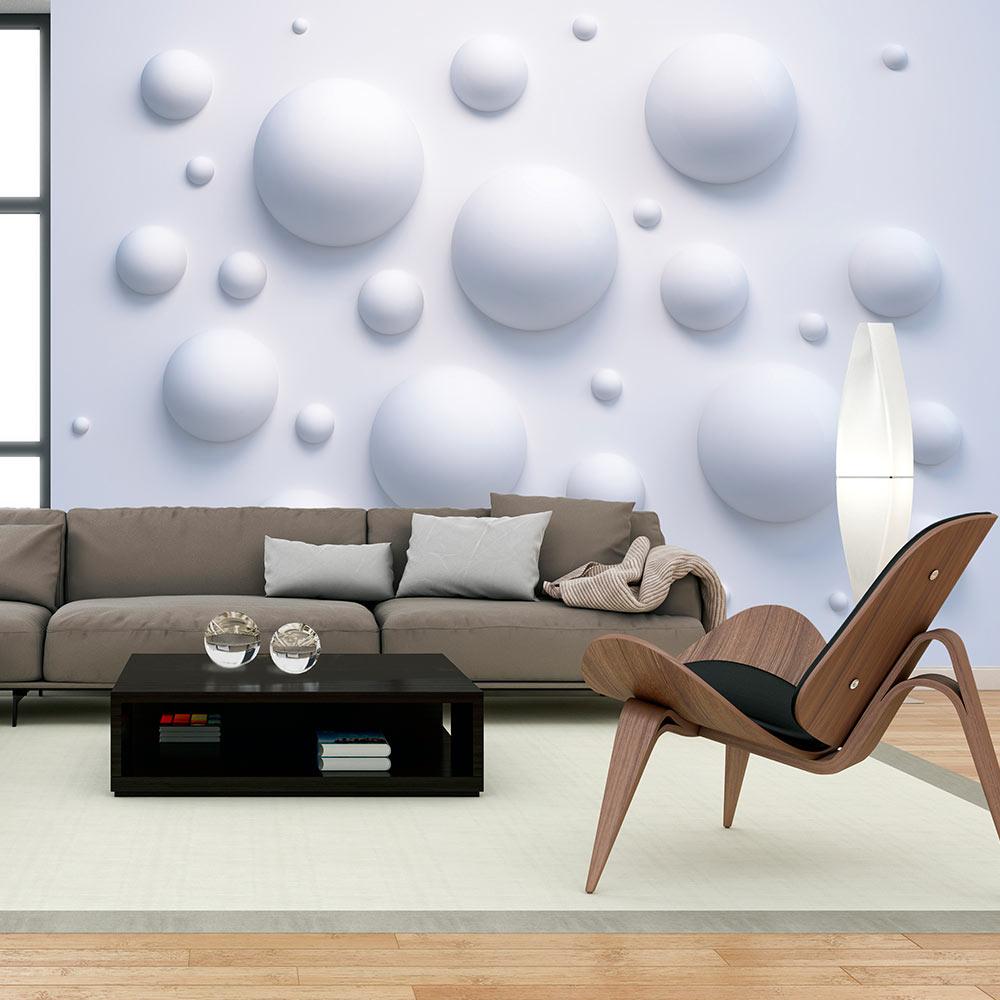 Fototapet - Bubble Wall - 245 x 175 cm - Selvklæbende