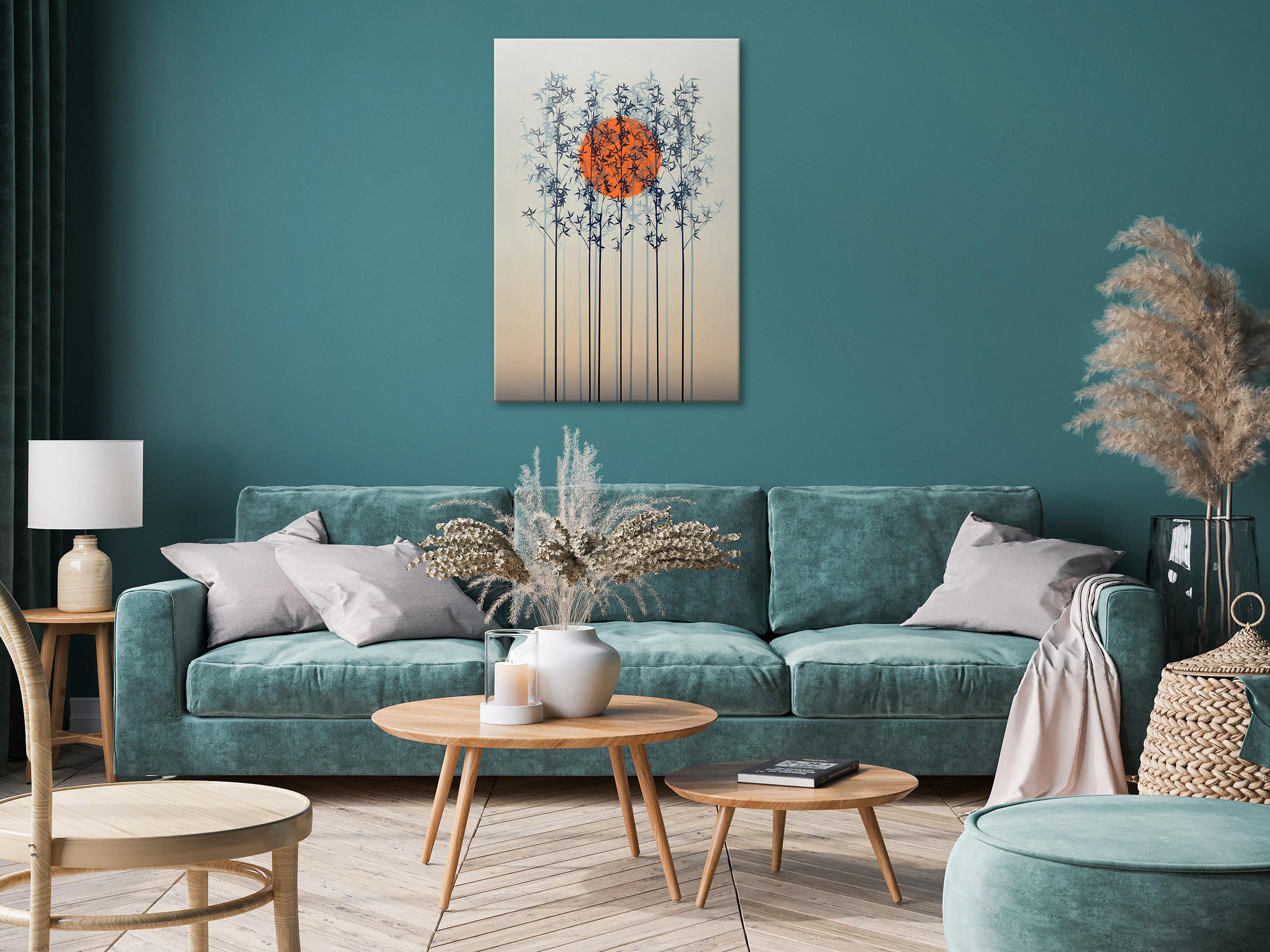 Billede - Lonely Twilight (1 Part) Vertical - 60 x 90 cm - Premium Print