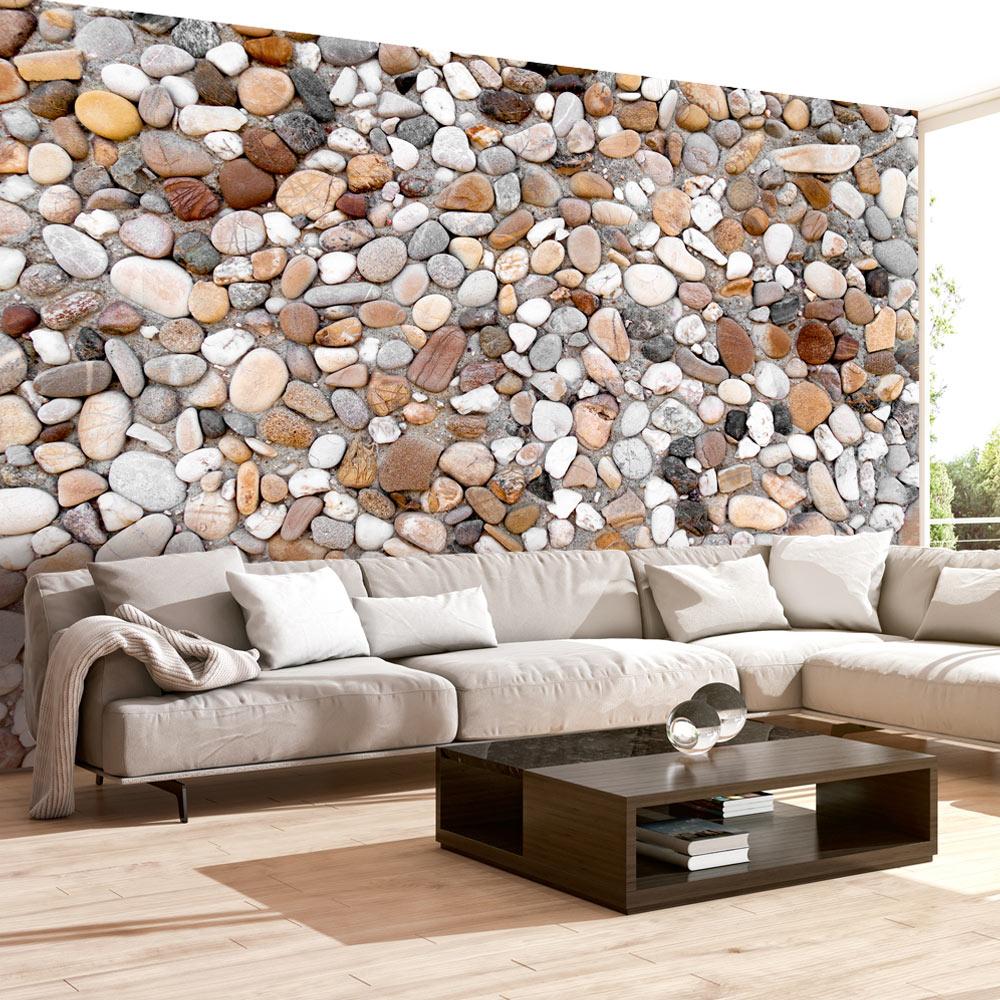 Fototapet - Stone Beach - 150 x 105 cm - Premium