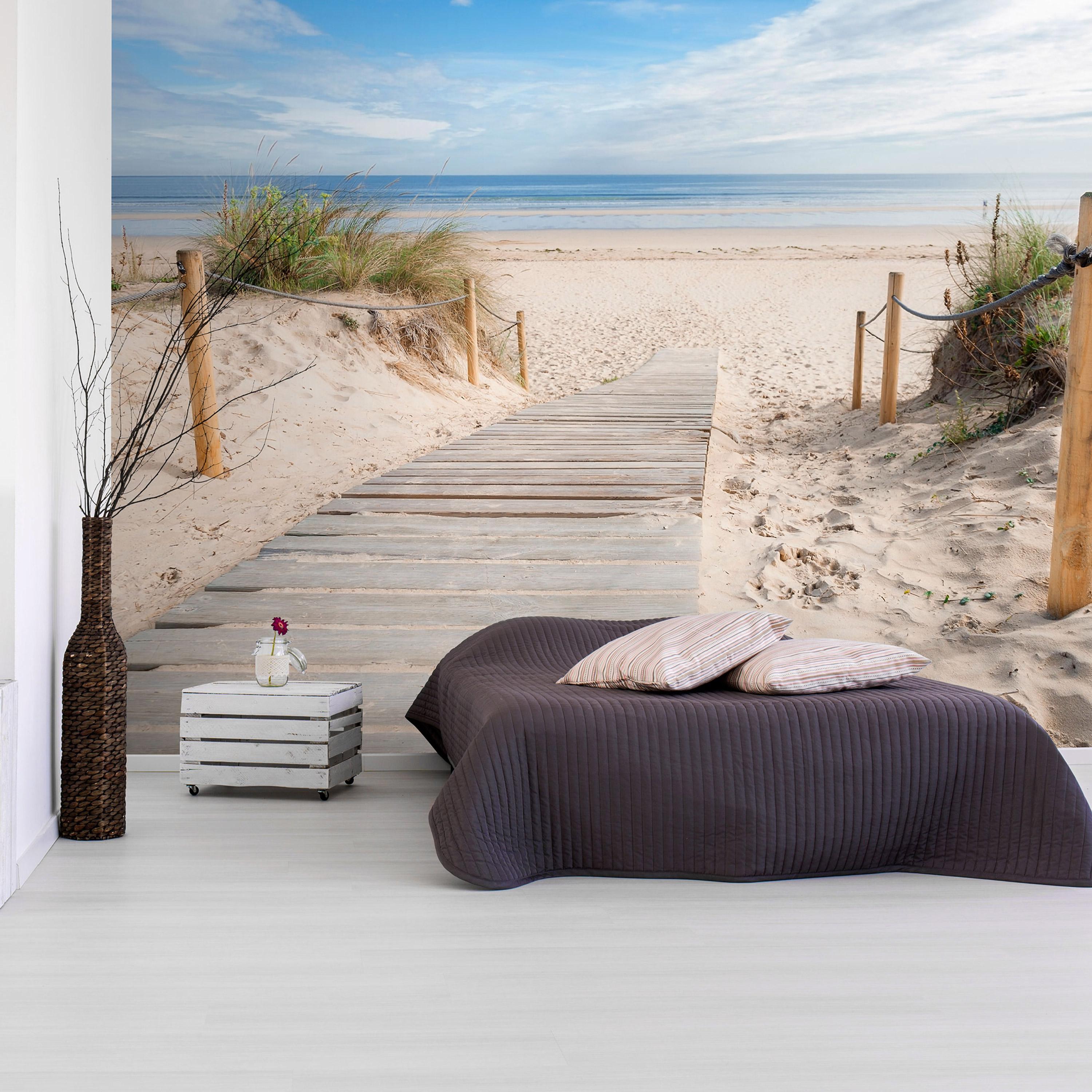 Fototapet - On the beach - 200 x 140 cm - Standard