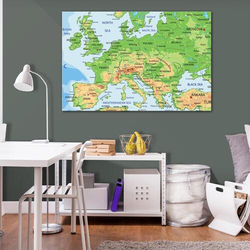 Billede på kork - Europe
