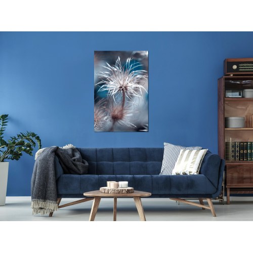 Billede - Plant in Blues (1 Part) Vertical