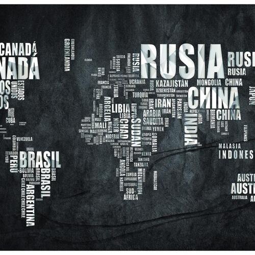 Fototapet - Spanish geografi