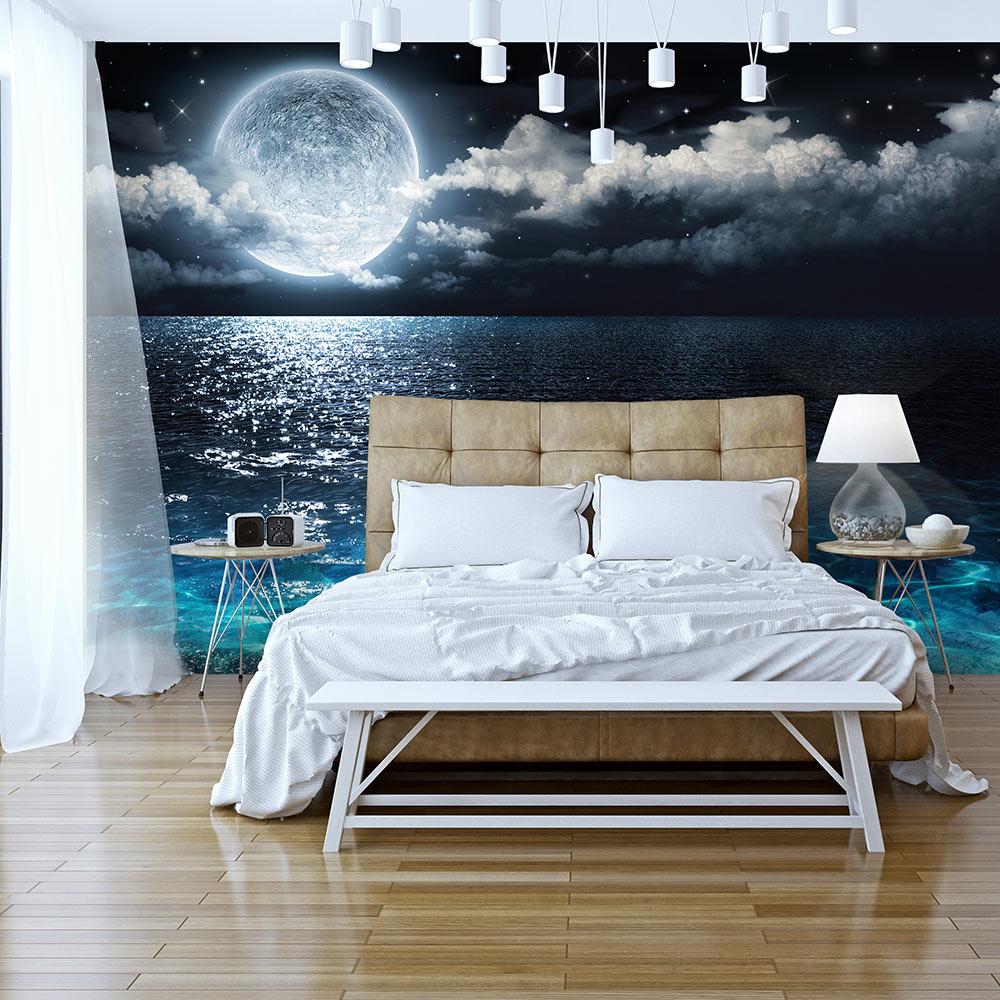 Fototapet - Blue Lagoon - 200 x 140 cm - Premium
