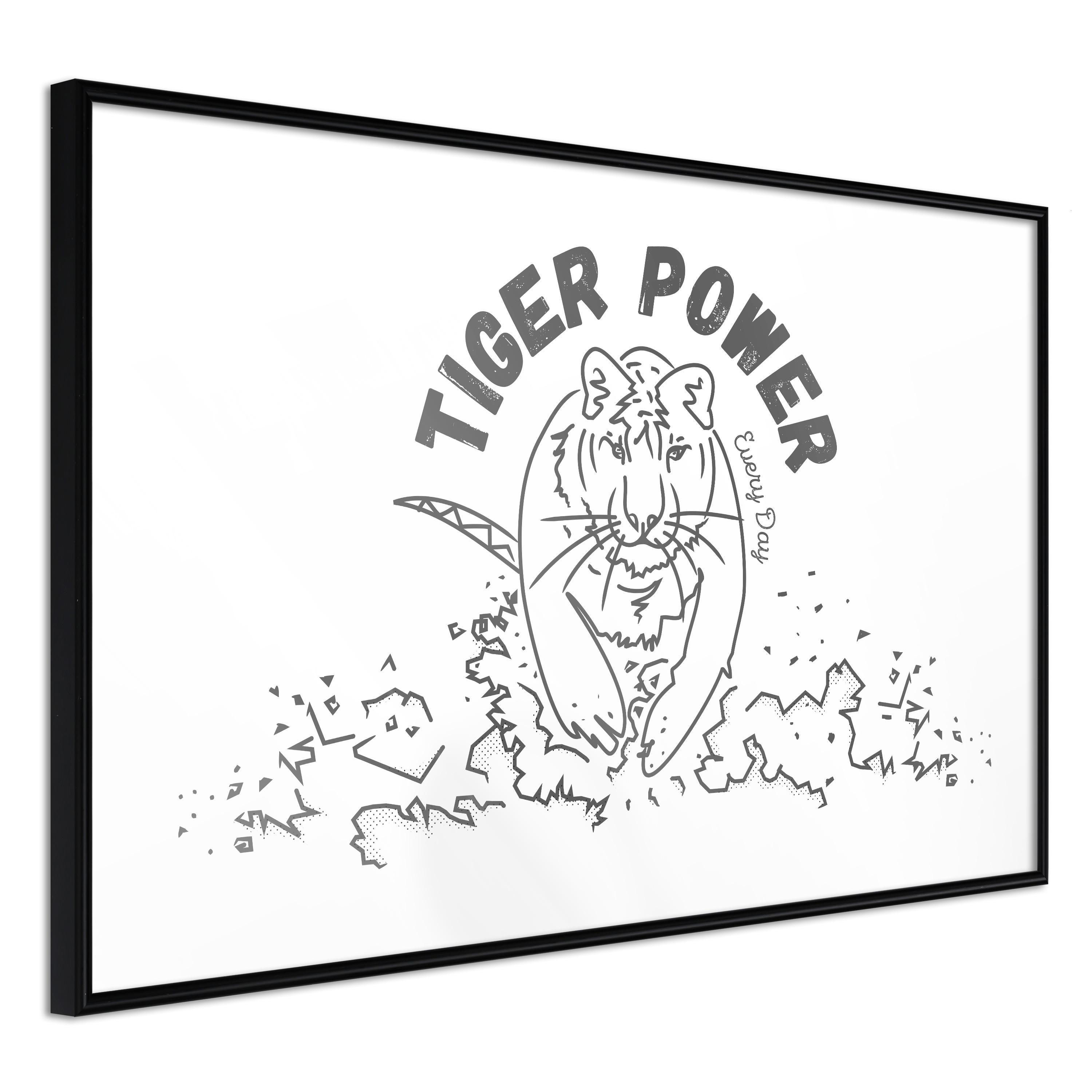 Plakat - Tiger Power