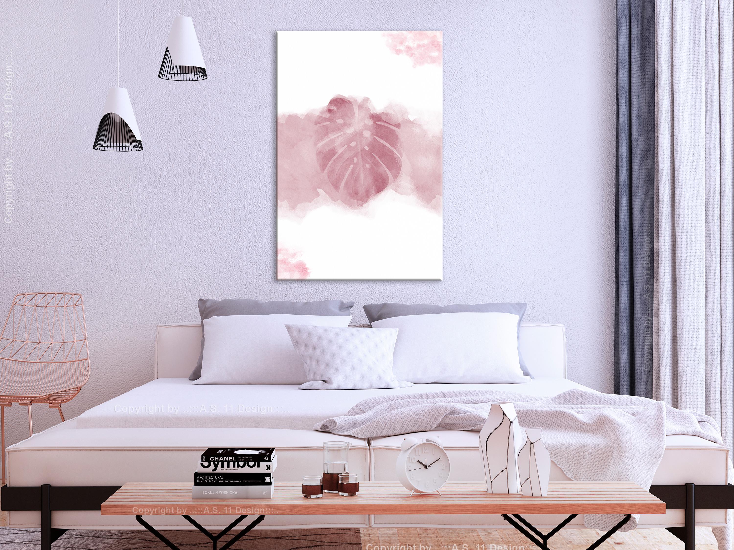 Billede - Tropical Fog (1 Part) Vertical - 20 x 30 cm - På italiensk lærred