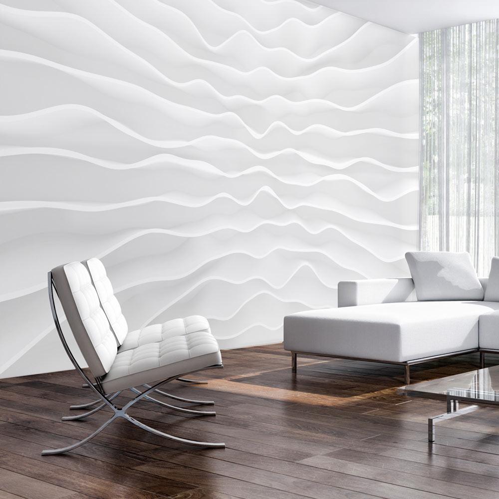 Fototapet - Origami wall - 245 x 175 cm - Selvklæbende
