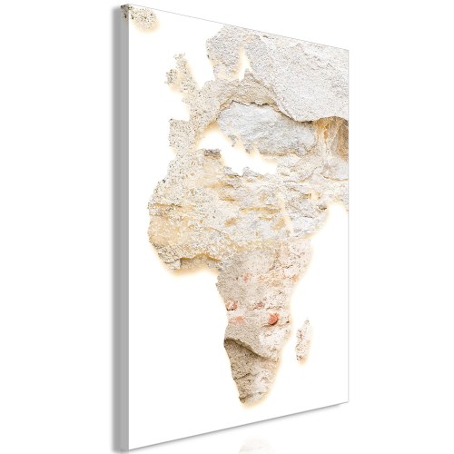Lærredsbillede Hot Continent - vertikalt