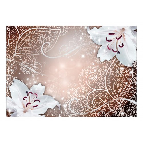 Fototapet - Oriental Wings (Brown)