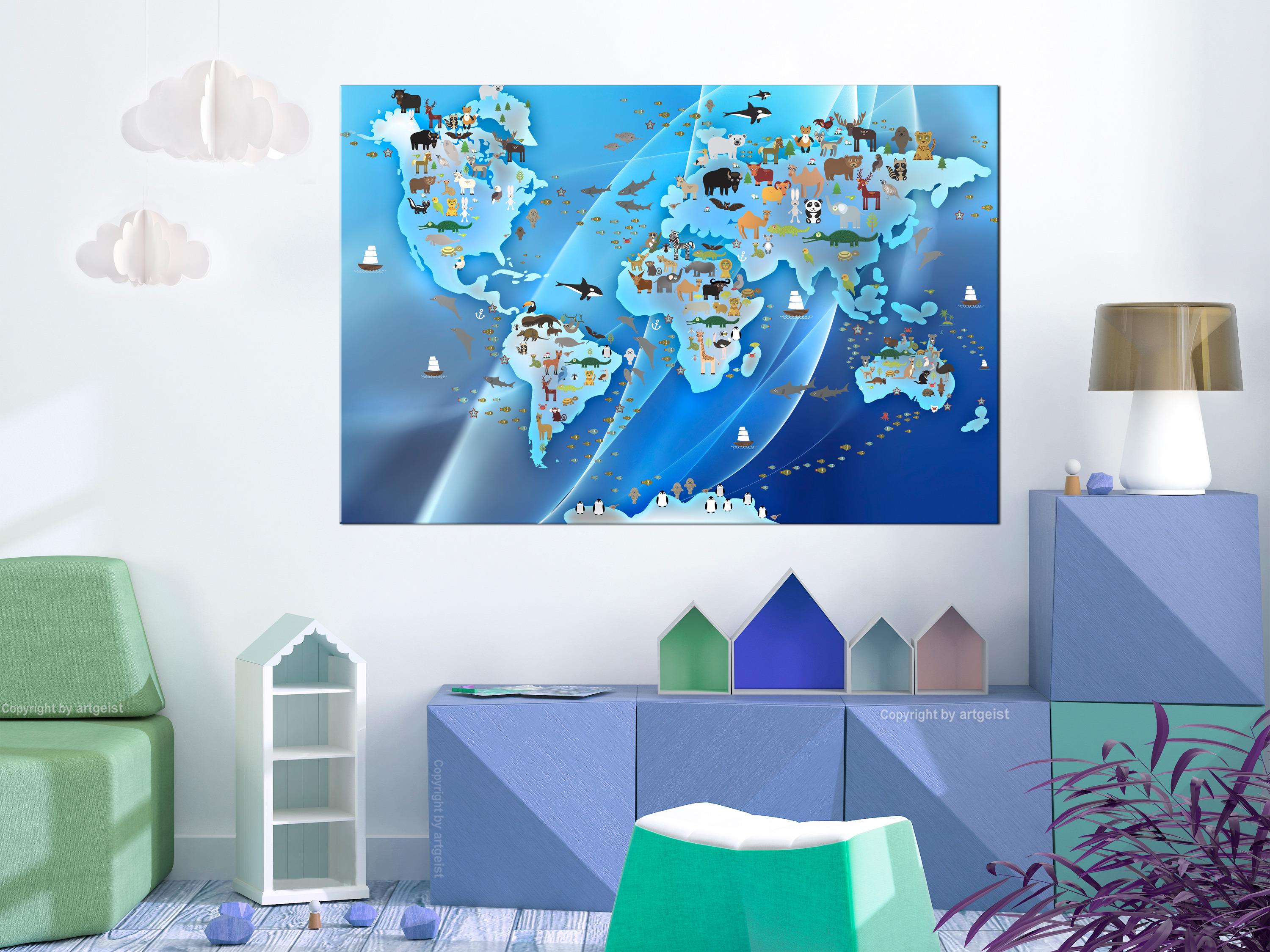 Billede - Enchanted World (1 Part) Wide - 90 x 60 cm - Premium Print