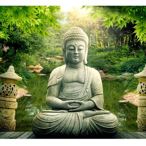 Fototapet - Buddha's garden