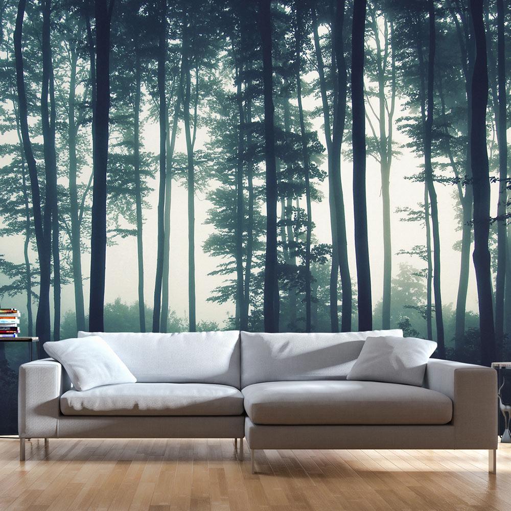 Fototapet - Dark Forest - 250 x 175 cm - Premium