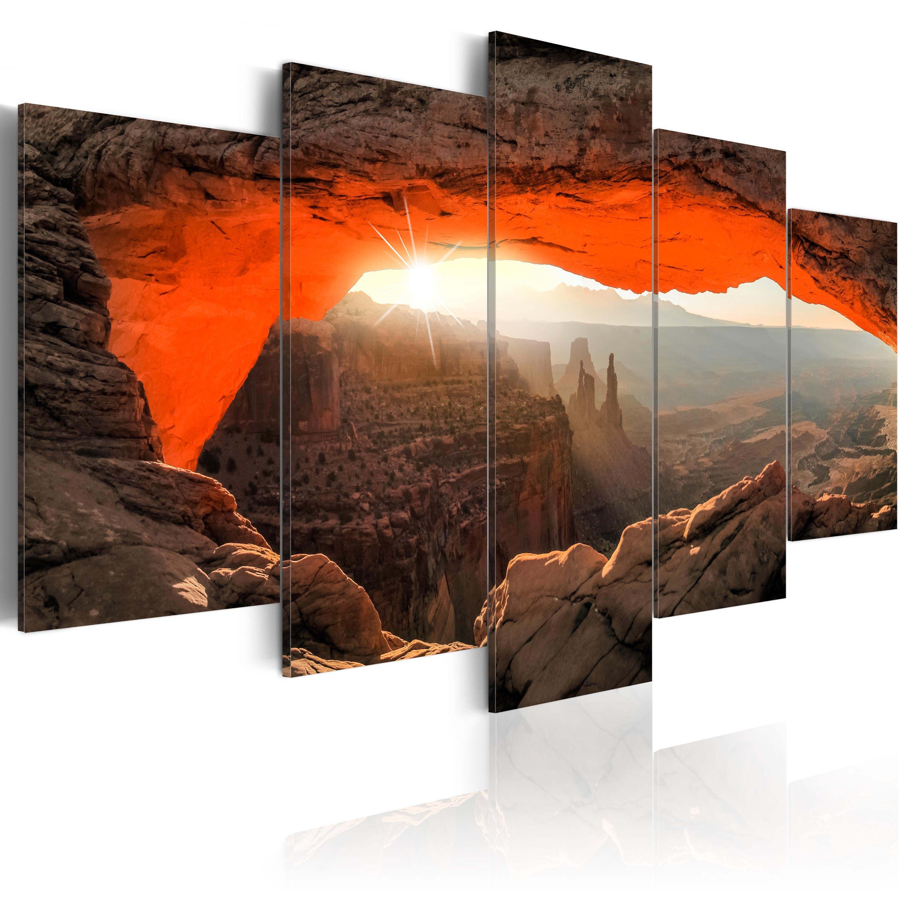 Billede - Mesa Arch, Canyonlands National Park, USA - 225 x 112.5 cm - Premium Print