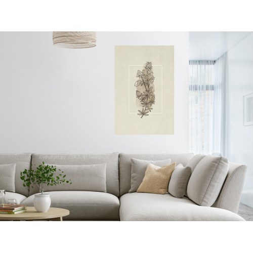 Billede - Field Sketch (1 Part) Vertical