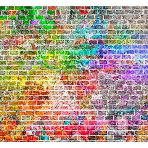 Fototapet - Rainbow Wall