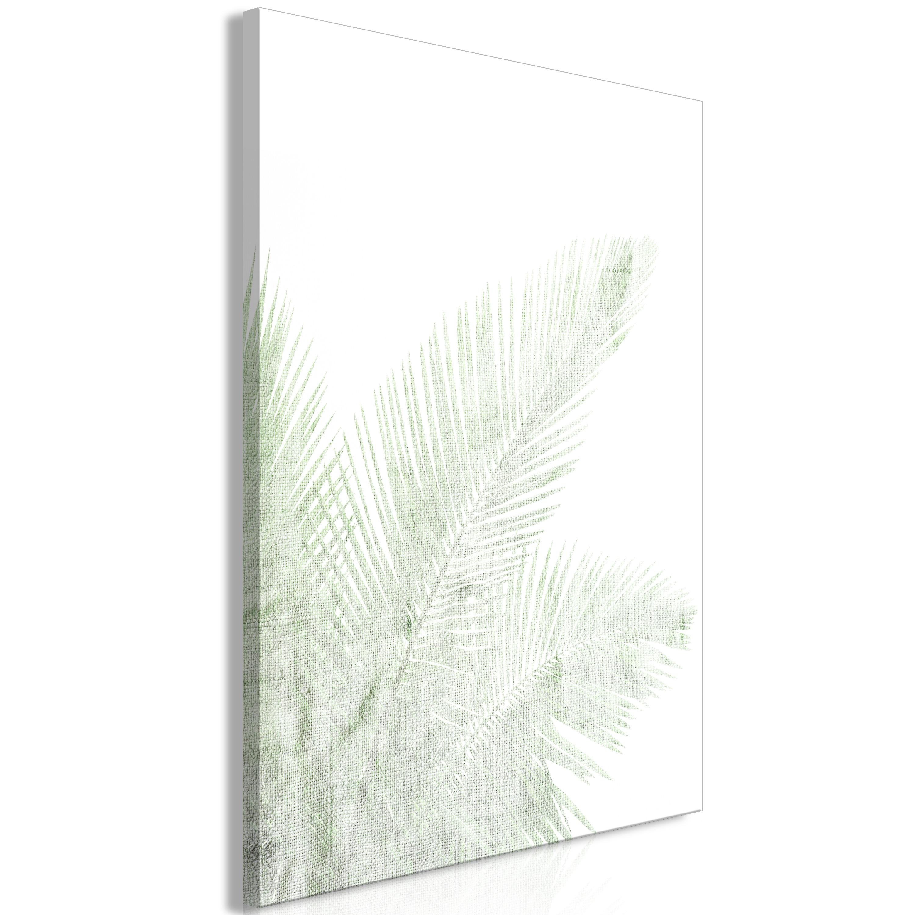 Billede - Velvet Green (1 Part) Vertical - 80 x 120 cm - Standard