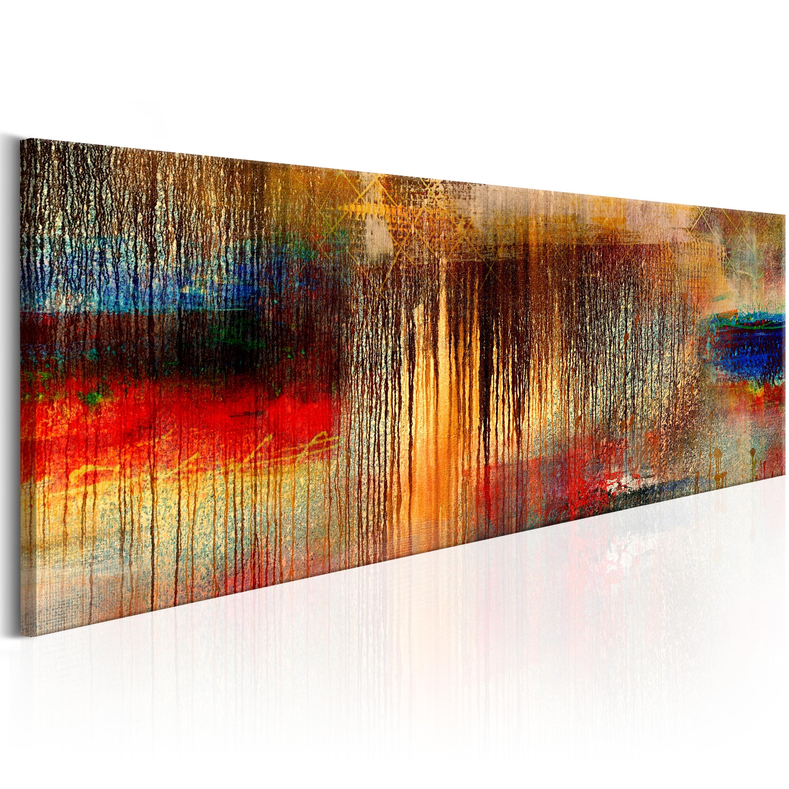 Billede - Autumn Rain - 120 x 40 cm - Premium Print