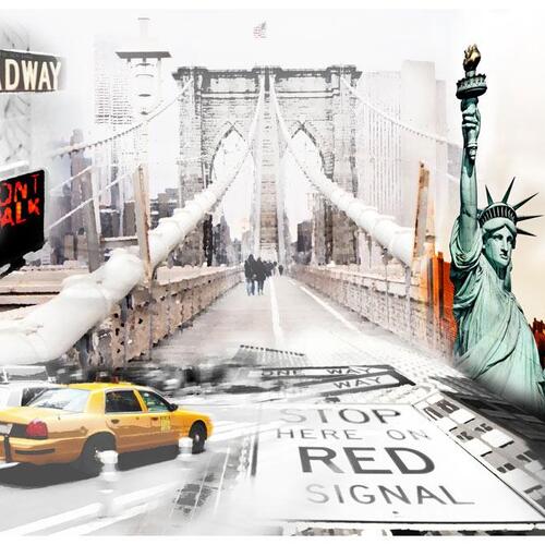 Fototapet - New York streets