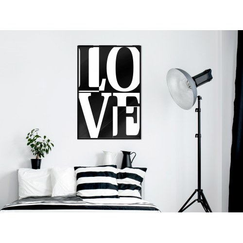 Plakat - Black and White Love