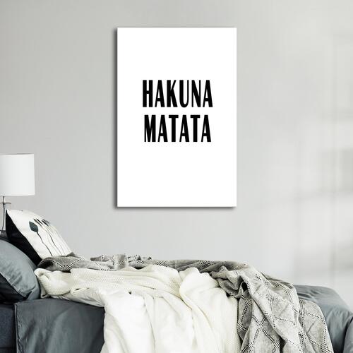 Billede - Hakuna Matata (1 Part) Vertical