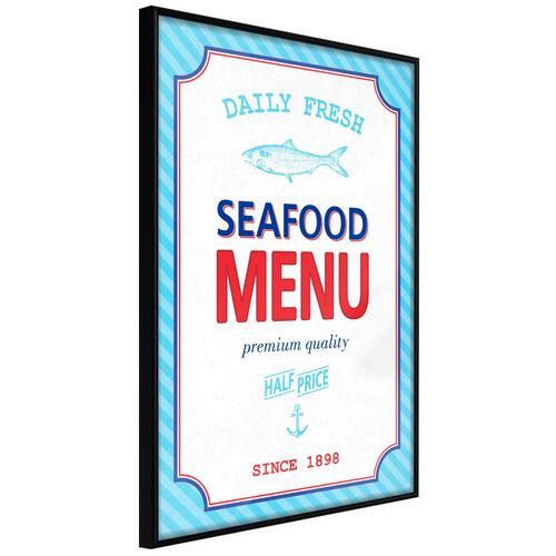 Plakat - Menu