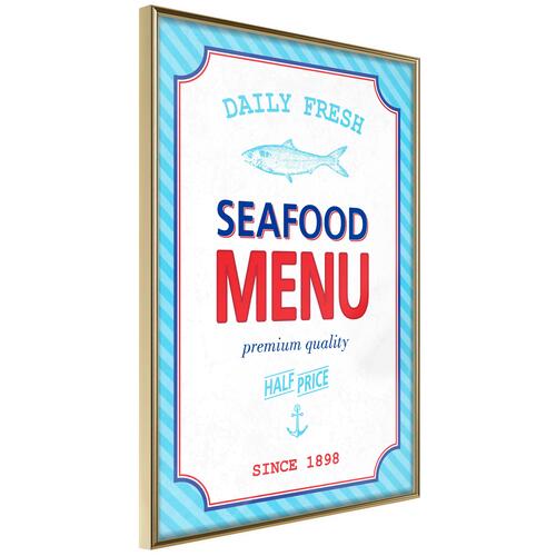 Plakat - Menu