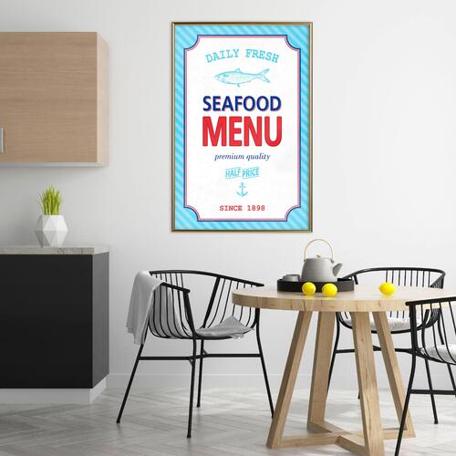 Plakat - Menu