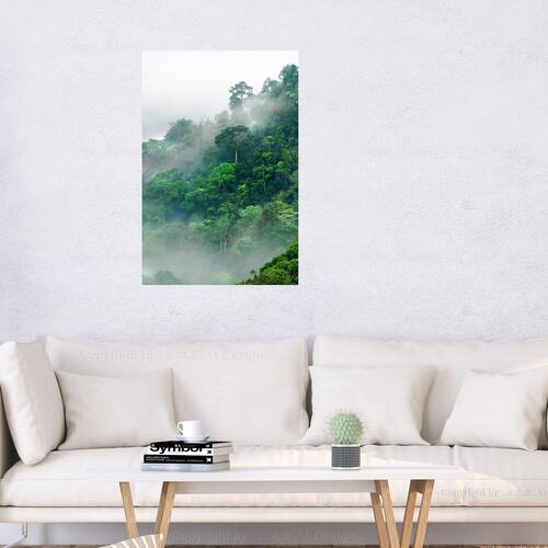 Billede - Lush Forest (1 Part) Vertical