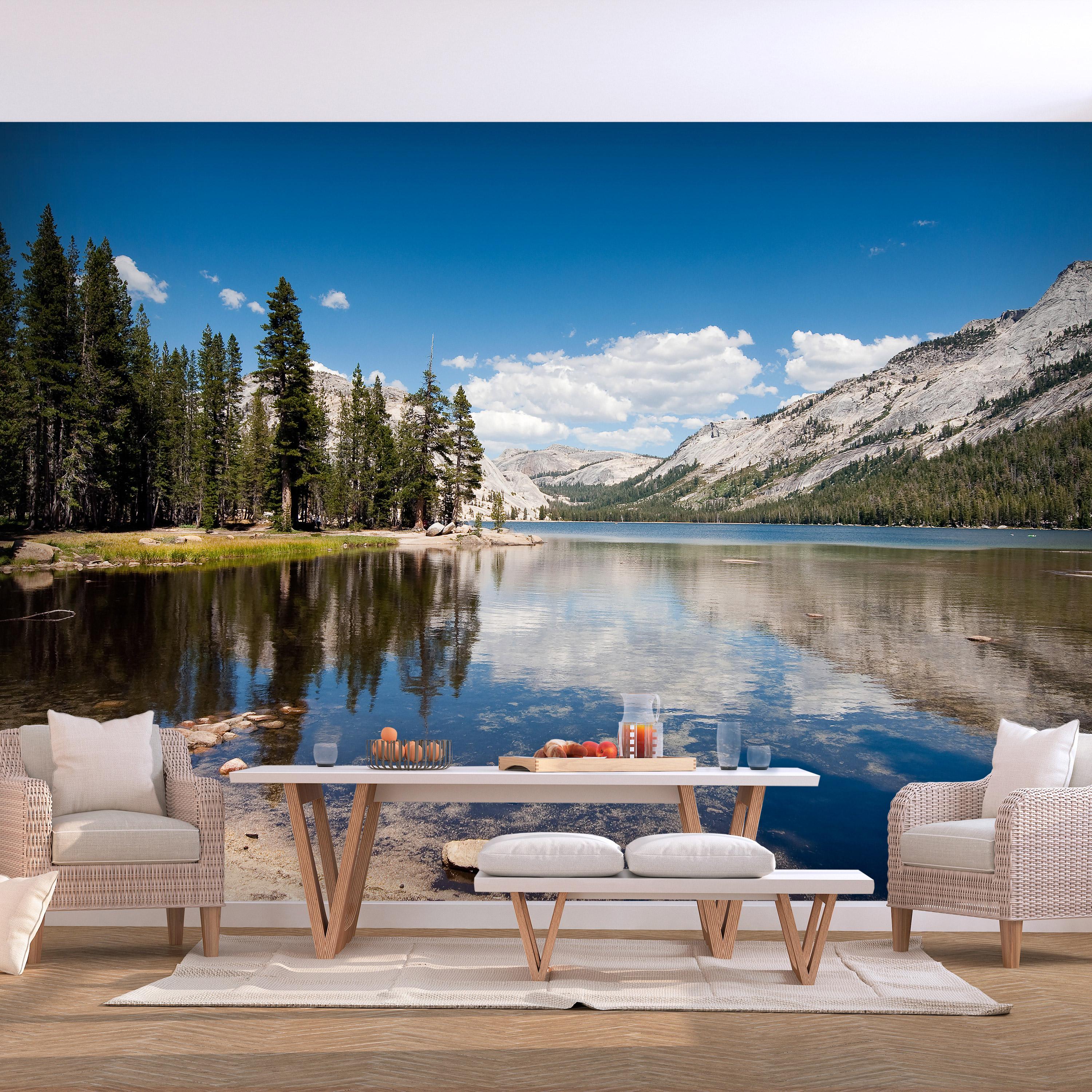 Fototapet - Tenaya Lake - 150 x 105 cm - Premium