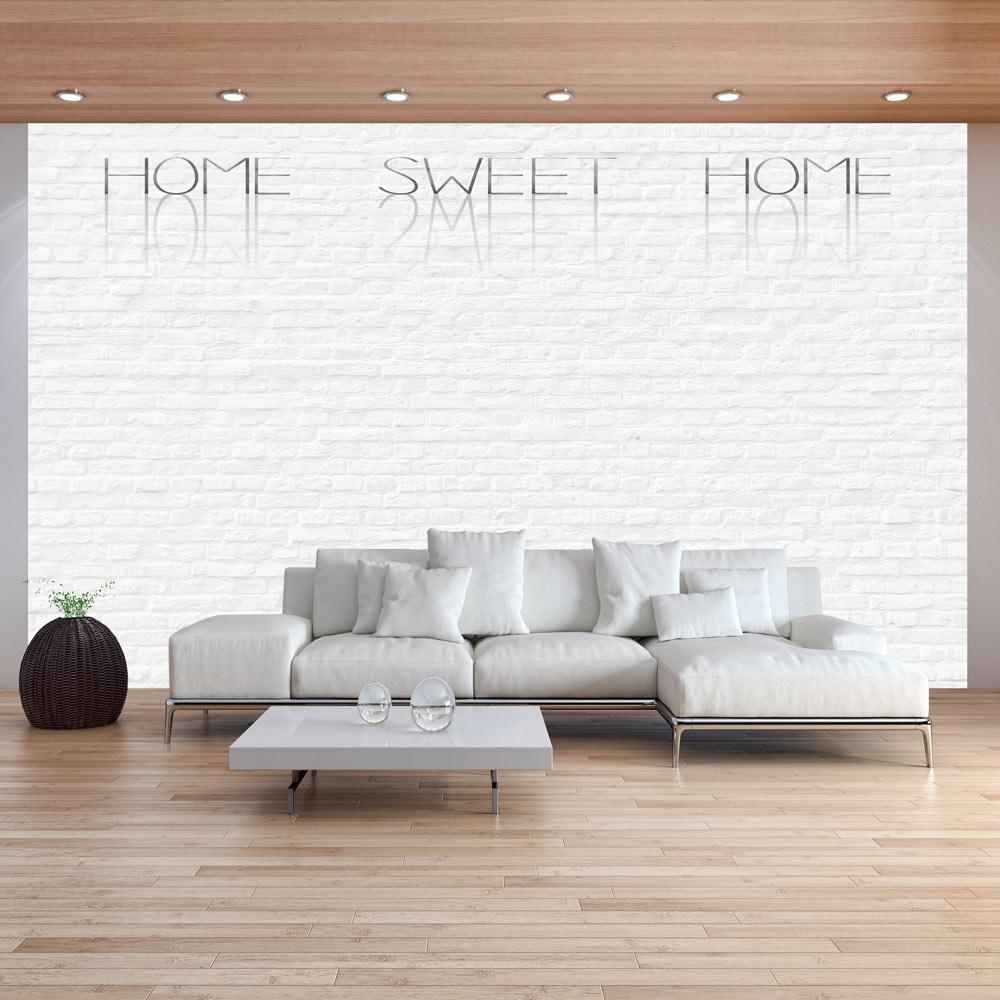 Fototapet - Home, sweet home - wall - 392 x 280 cm - Selvklæbende
