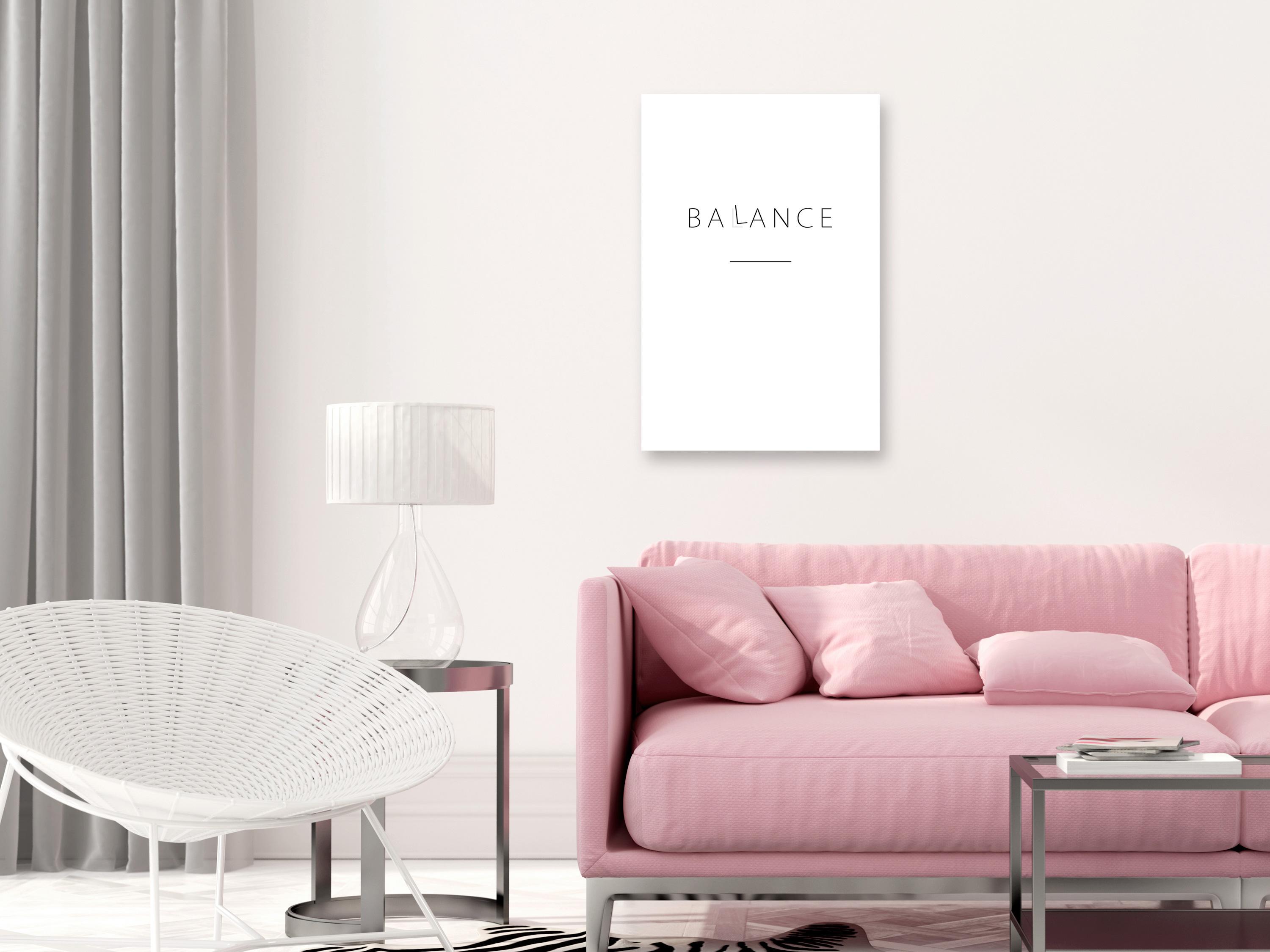 Billede - Balance (1 Part) Vertical - 60 x 90 cm - Premium Print