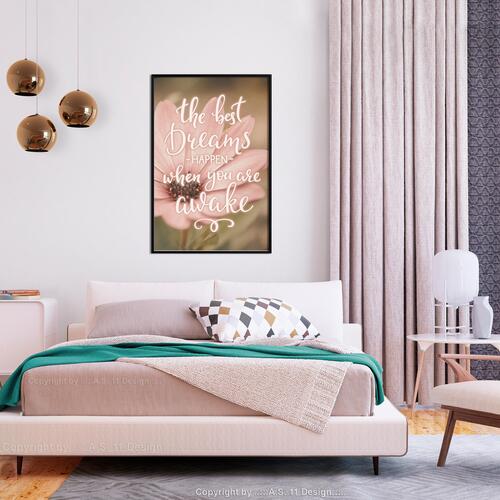 Plakat - The Best Dreams Happen When You Are Awake