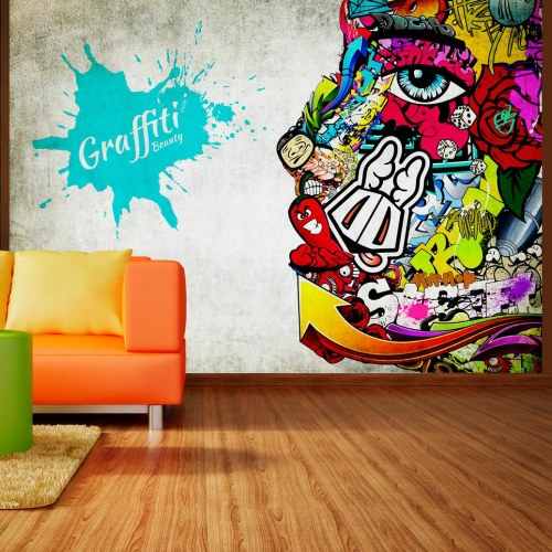 Fototapet - Graffiti beauty