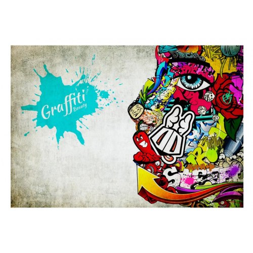 Fototapet - Graffiti beauty