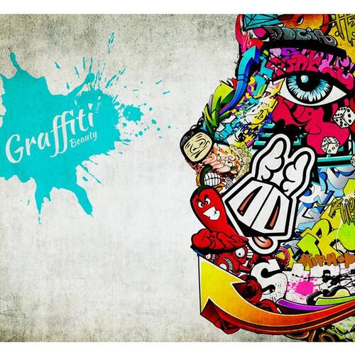 Fototapet - Graffiti beauty